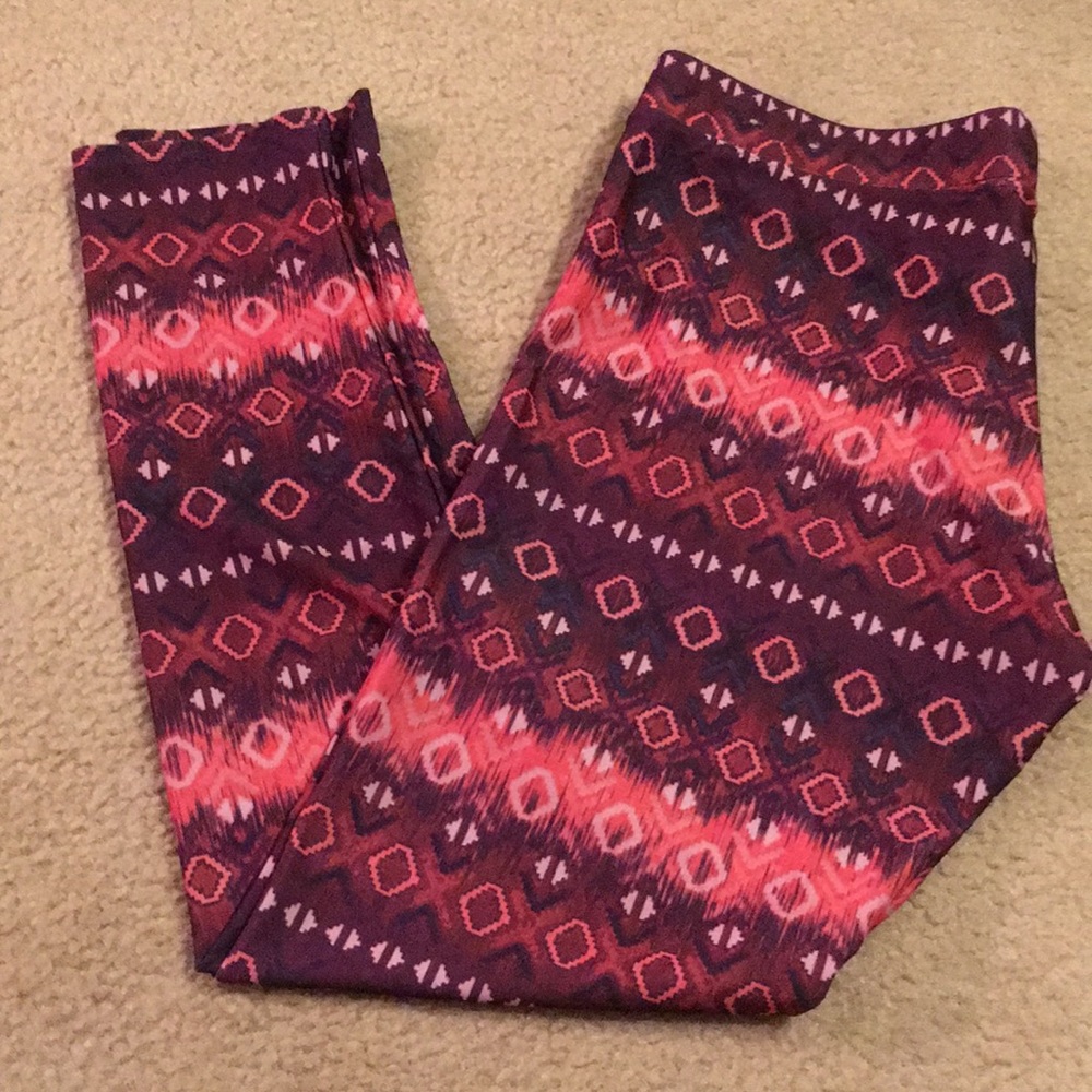 Tribal print yoga pants